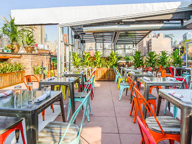 Cantina Rooftop Brunch in NYC with The Travelgal
